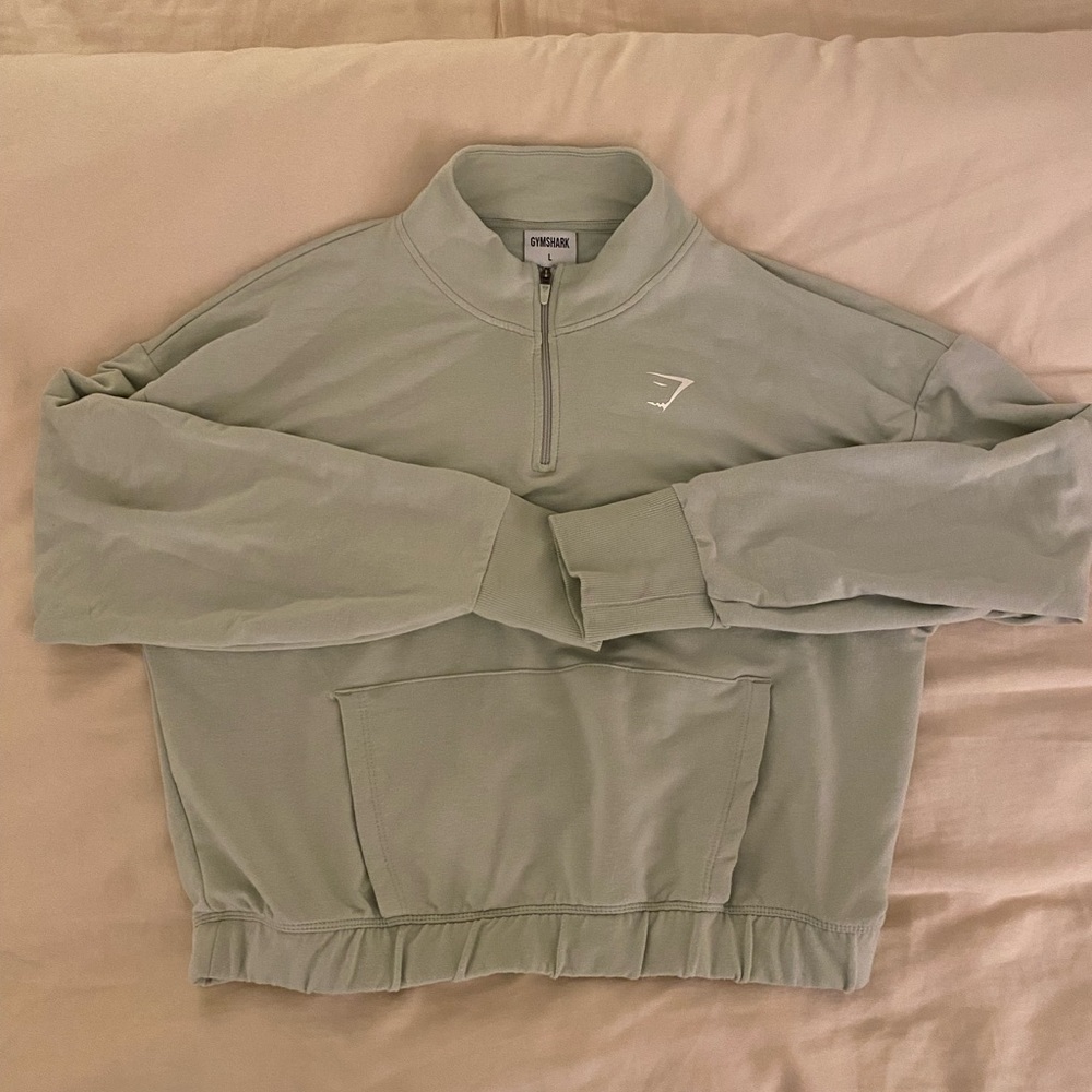 Mint green gymshark pippa pullover
